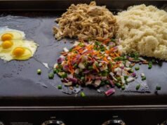 How is a griddle preheated