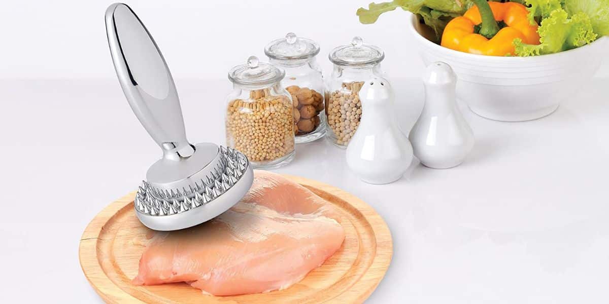 how does meat tenderizer break down proteins