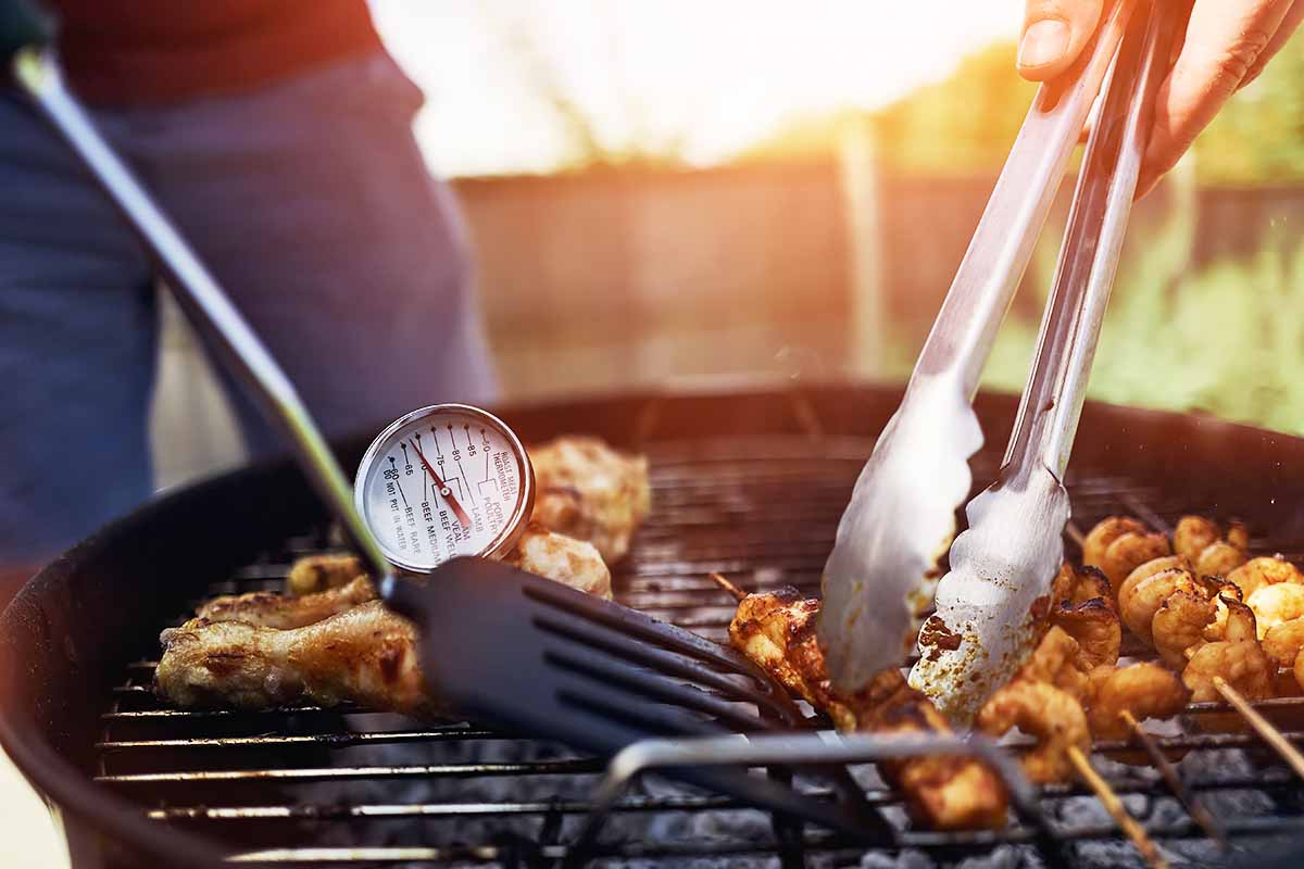 how long to cook chicken halves on charcoal grill