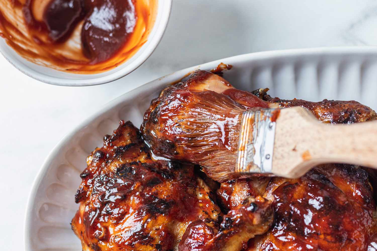 how long to simmer bbq sauce